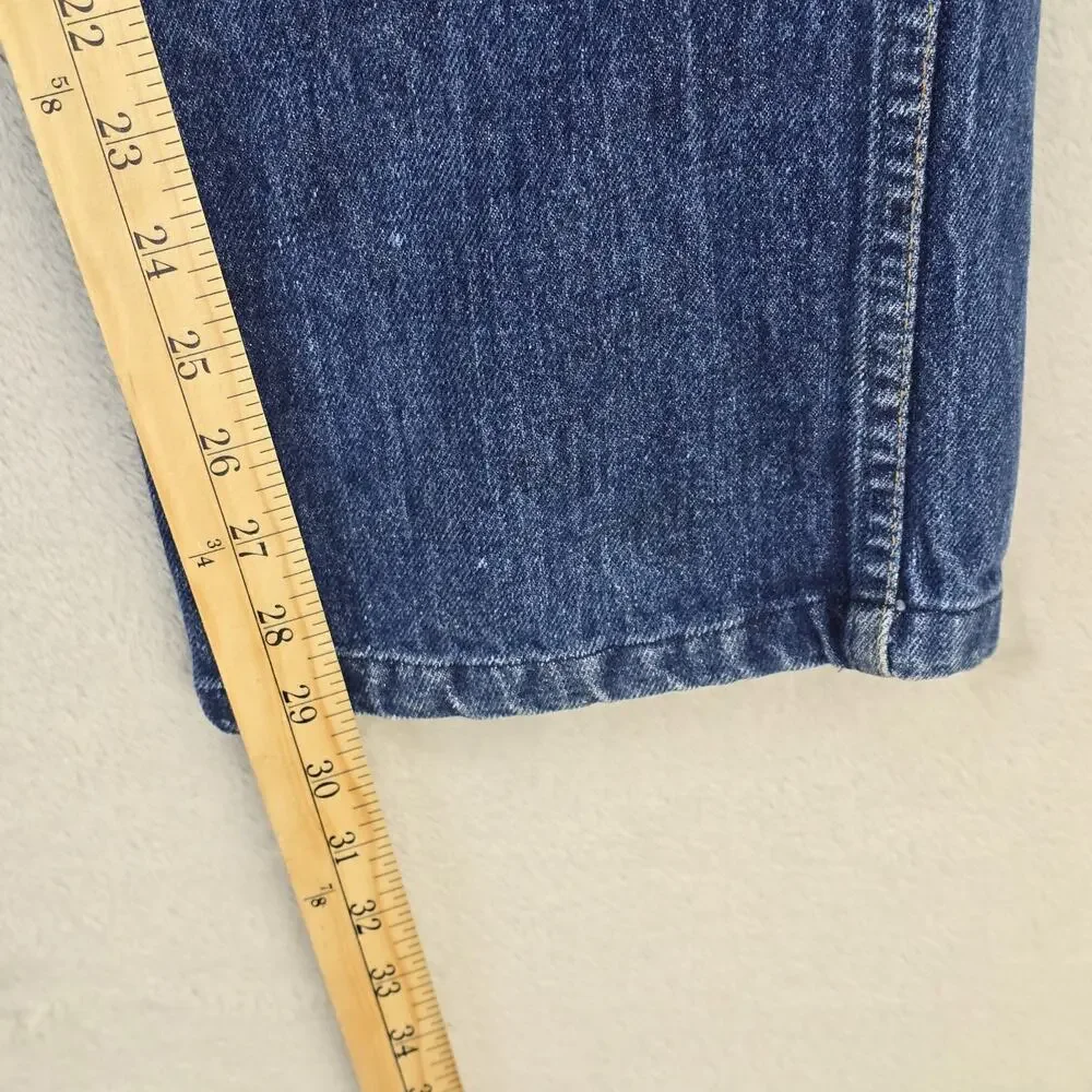 Vintage 80s Levis 557 Jeans Mens 30x36 (Fits 29x29) Blue Cowboy Western USA Made